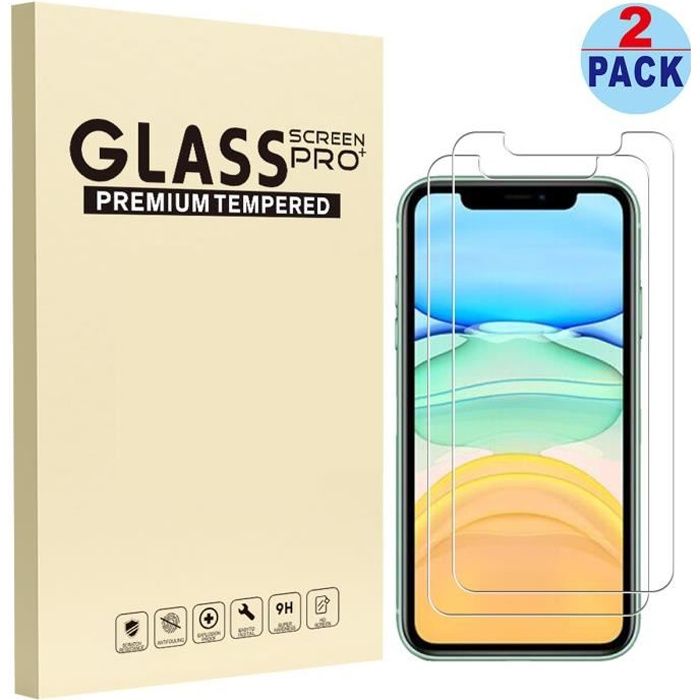 Protection d'écran Privée en verre trempé (100% de surface couverte) pour  Apple iPhone 13 Pro Max/ 14 Plus, Noir