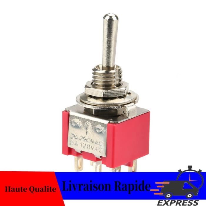 Interruttore A Levetta ON-ON Stabile Da 5 Pezzi A 2 Posizioni 2A/250VAC - Foto 11