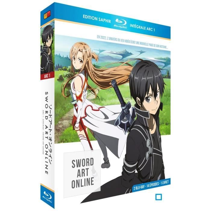 Sword Art Online Arc 1 (SAO) Edition Saphir [2 Bluray] + Livret