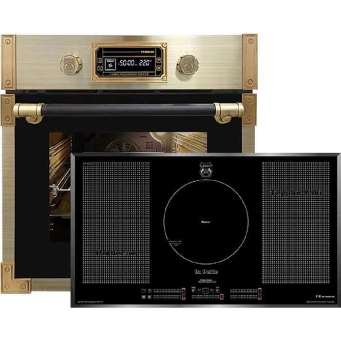 Kaiser EH 6427 AD+KCT 97 FI La Perle, Four encastrable rétro 73L 60 cm+ ...