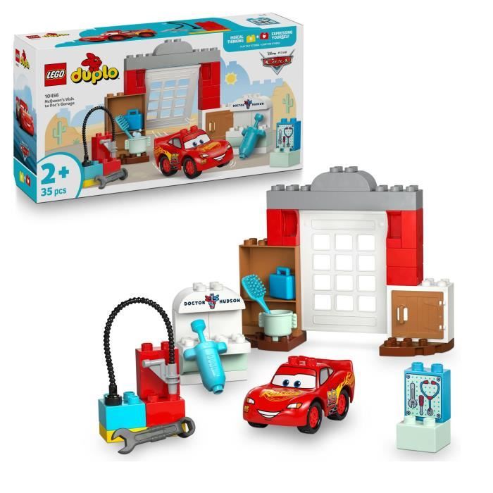 LEGO® DUPLO® Disney 10456 La visite de McQueen au garage de Doc - vue 2