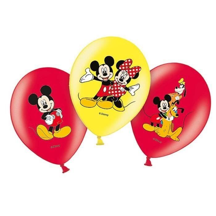 2 Pcs Grand Ballon Tete Mickey x69 Cm Anniversaire Enfant Decoration Fete Greeting Cards Party Supply Party Supplies