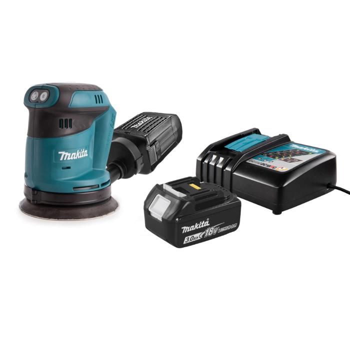 Ponceuse excentrique 18V LXT 1x3.0 Ah en MAKPAC MAKITA DBO180RF1