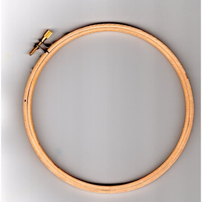 Cercle Intérieur En Bois Pour Cercle à Broder - Diamètre 30 Cm, Épaisseur 10 Mm, Finition Lisse, Pour Cadre Couture