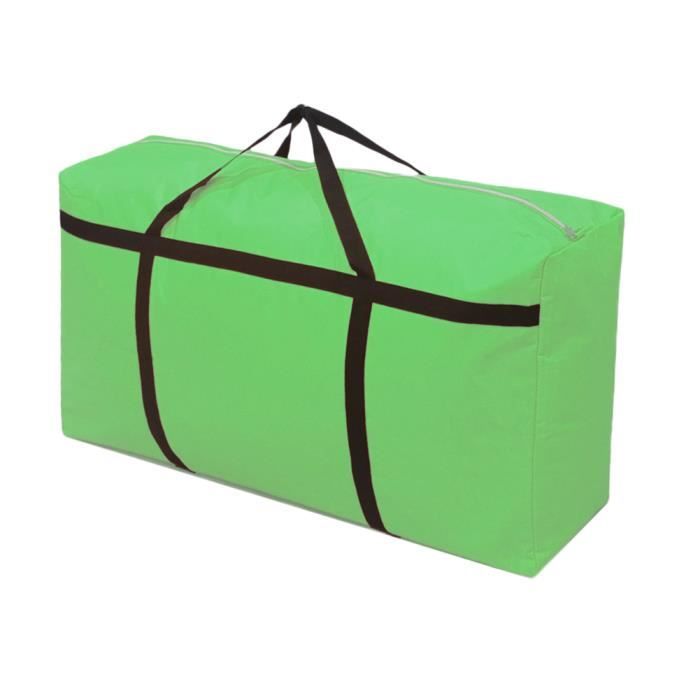 ZCHI étanche épais surdimensionnée Organiseur Sac de rangement avec poignées robustes, Sac de Voyage, Sac de transport College, le camping, Sac pour Noël, festival de décorations, Bleu,Lot de 2