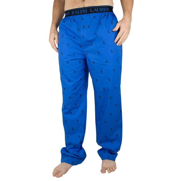 Homme Vêtements Vêtements de nuit Pyjamas et vêtements dintérieur Pantalon Polo Ralph Lauren pour homme en coloris Bleu 