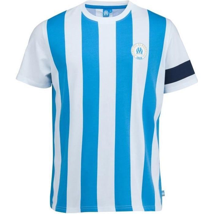 OLYMPIQUE DE MARSEILLE T-Shirt Om Collection Officielle Taille Homme OLYMPIQUE DE MARSEILLE T-Shirt Om Collection Officielle Taille Homme