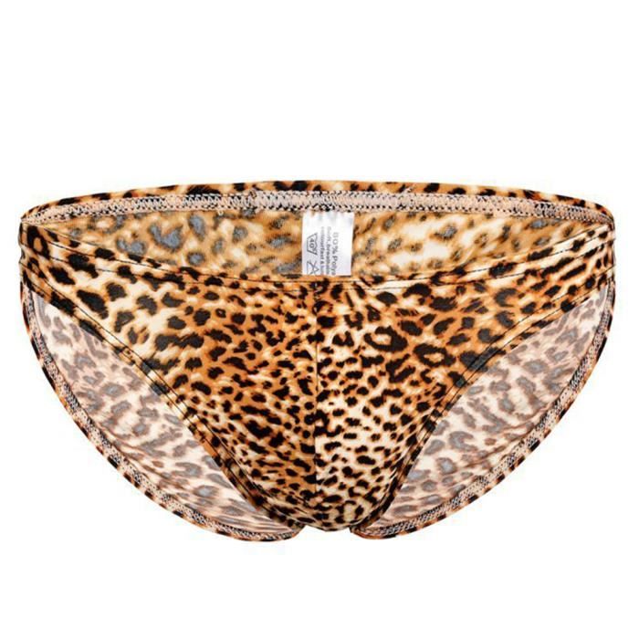 slip leopard homme pas cher