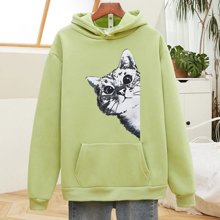 Pulls, gilets C&A Femme  Sweat À Capuche Vert Menthe