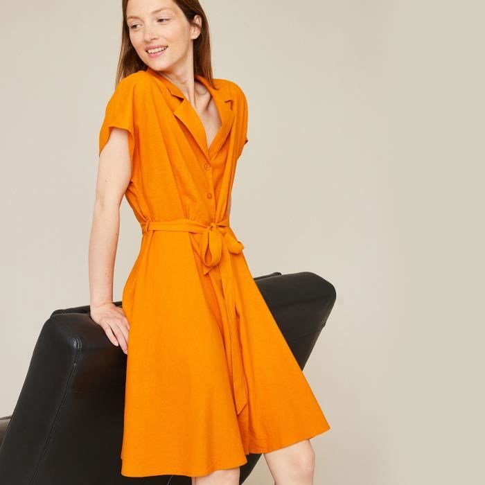 monoprix robe chemise