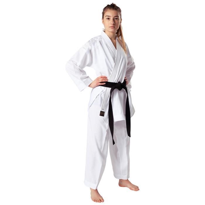 Master Kimono De Karaté Poids Moyen 170 Cm - Gi Traditionnel Avec Ceinture Blanche