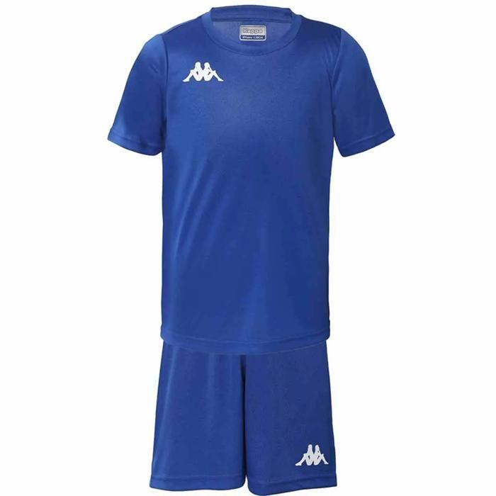 Ensemble maillot et short enfant Kappa Gorkit - blue sapphire