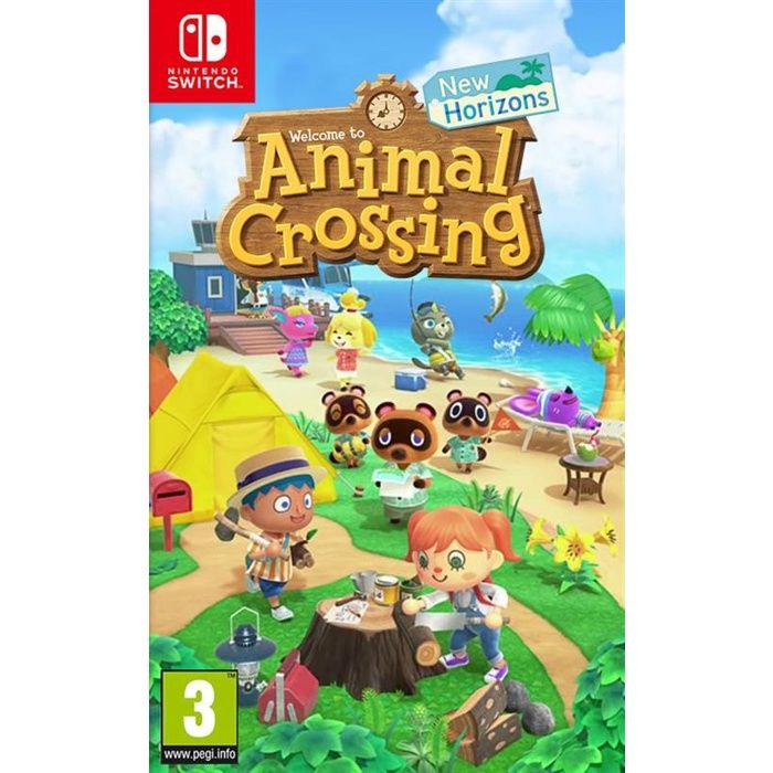 Jeu vidéo - NINTENDO - Animal Crossing : New Horizons - Simulation - 3+ - En boîte