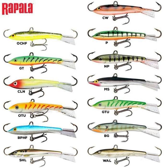 Leurre Slab Rap Rapala LR05/GT - Leurre Vibrant Coulant Pour Perche Et Brochet En Eau Douce