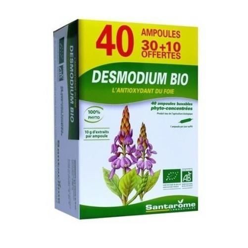 Desmodium Bio 40 ampoules 400 ml Cdiscount Au quotidien
