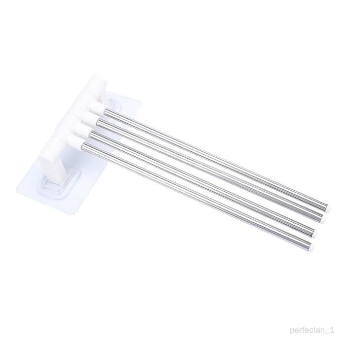 Porte-serviettes Pour Radiateur 30/40/50 Cm - Acier Inoxydable, Fixation Sans Perçage - Rangement Salle De Bain