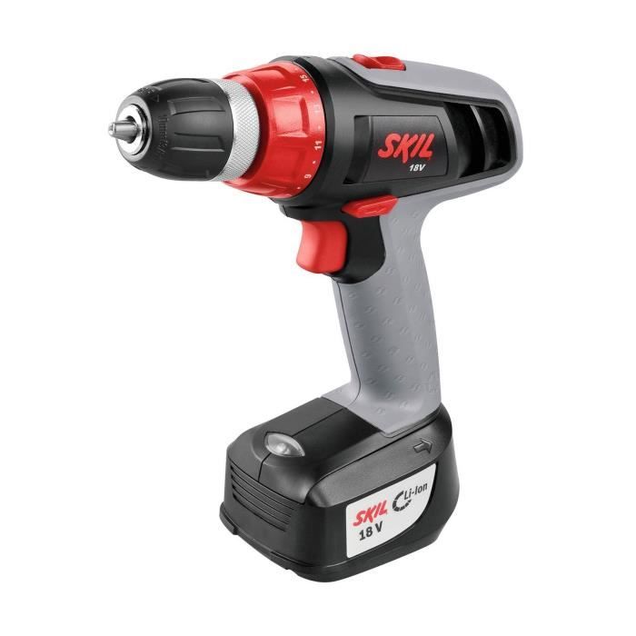 Skil Perceuse Visseuse Sans Fil 18v Li Ion Achat Vente Perceuse Skil Perceuse S Fil 18v Cdiscount
