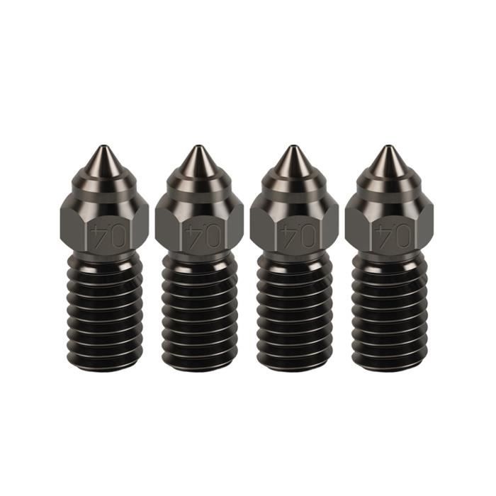 Lot De 2 Buses MK8 Acier Dur 0,8mm - Pour Filament 1,75mm, Température Max 450°C - Compatible E3, CR-10, Prusa I3