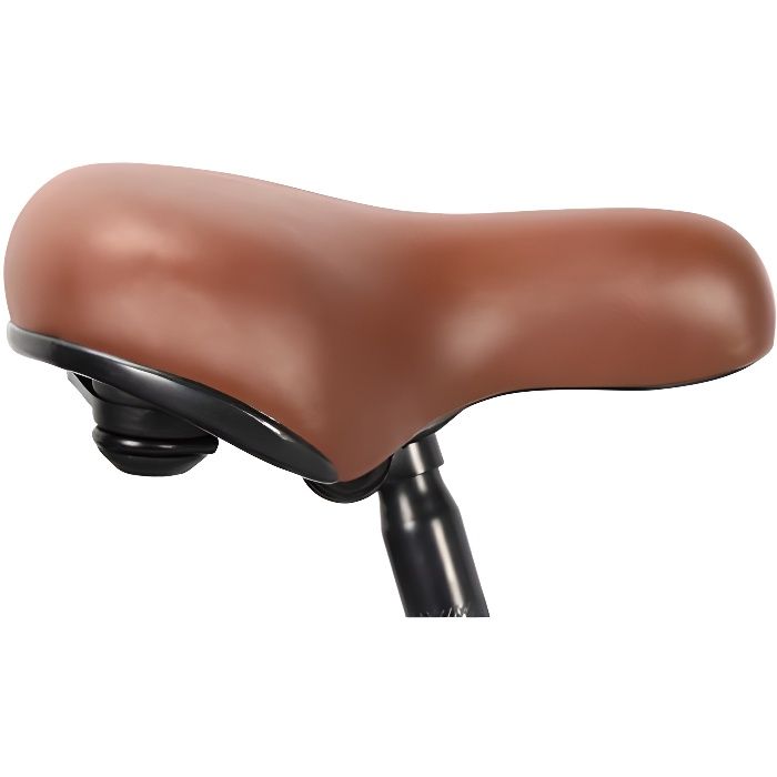 Selle marron clair confort pour vélo de ville (vendue sans tube) SURVAEVILLE - SPM0588