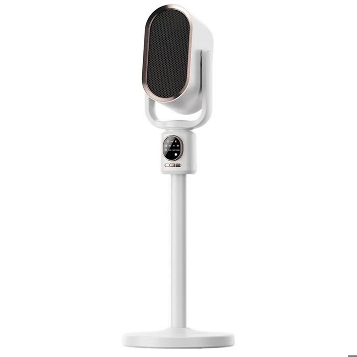 Chauffage Soufflant Céramique 1800W - Radiateur D'Appoint Avec Télécommande, Minuterie 9h, 4 Modes, Protection Sécurité, Ultra Silencieux