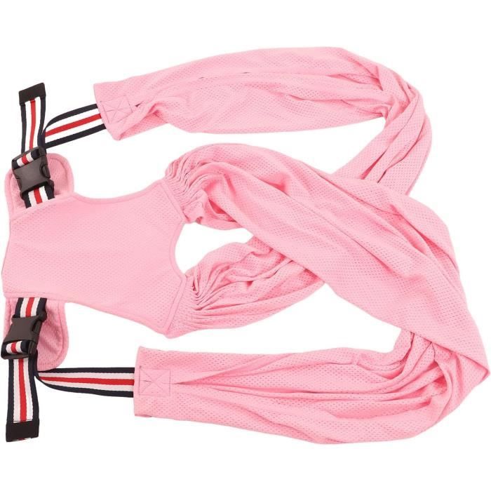 Haut De Support GUESS Taille L 6X - Rose Avec Sequins Argent Et écharpe Attachée - Occasion Très Bon état
