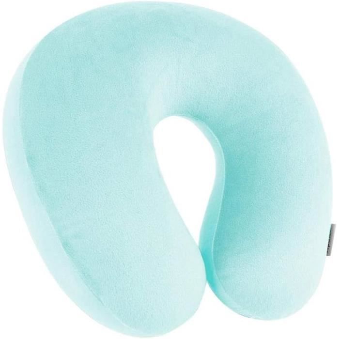 Mini Oreiller De Voyage En Duvet De Canard SnooozeGo - Compact 40x30cm, 350g - Pour Avion, Voiture, Hôtel
