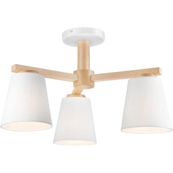Brilagi - Plafondlamp CLARE 3xE27/24W/230V diameter 40 cm wit