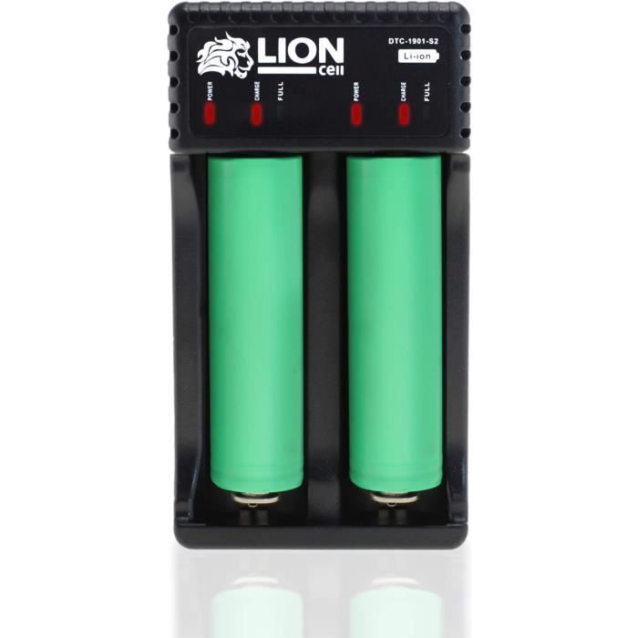 Chargeur 2S 8,4V 3A Pour Batteries Li-ion 7,2V-7,4V - Connecteur Rond 5,5x2,1 Mm, Compatible Magicshine Et Autres