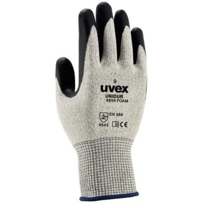 Gants de travail - UVEX - unidur 6659 foam - Anti-coupure - Taille: 7 - Main