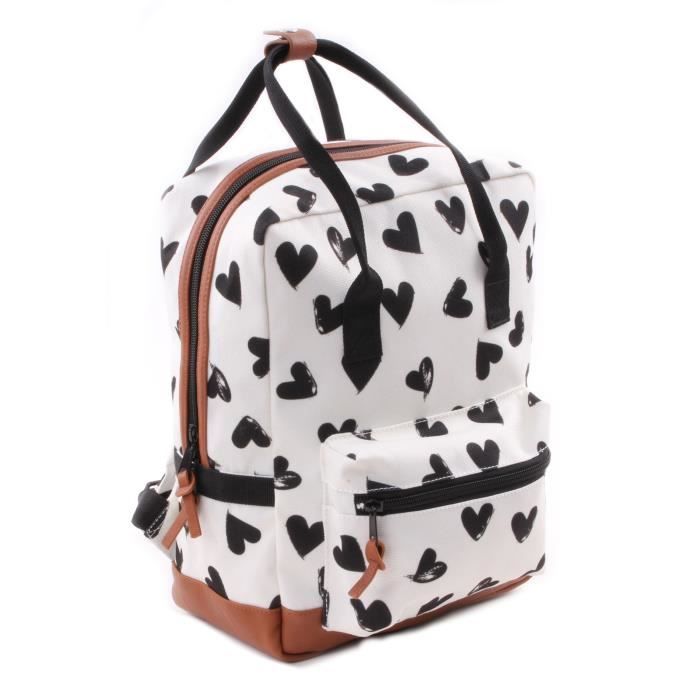 Timberland Noir Sac à dos de voyage Décontracté Jour École Sac À Dos Sac Neuf 23 L