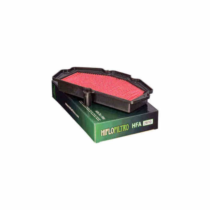 Hiflofiltro Air Filter HFA2610 – Fits Kawasaki Z650 ER650 ABS/Non-ABS 2017-2023, Red