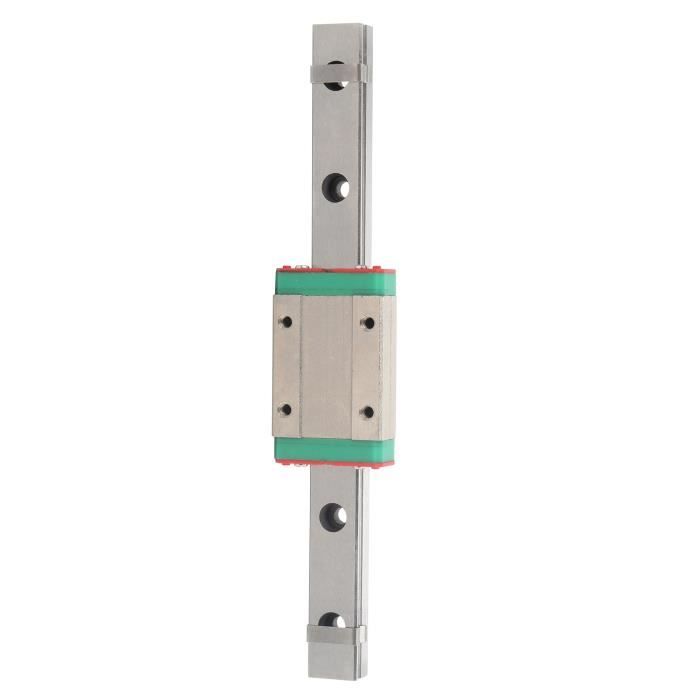 Rail Linéaire Miniature MGN12H 450 Mm + Bloc Coulissant - Guidage Précis Pour Machines CNC, Impression 3D