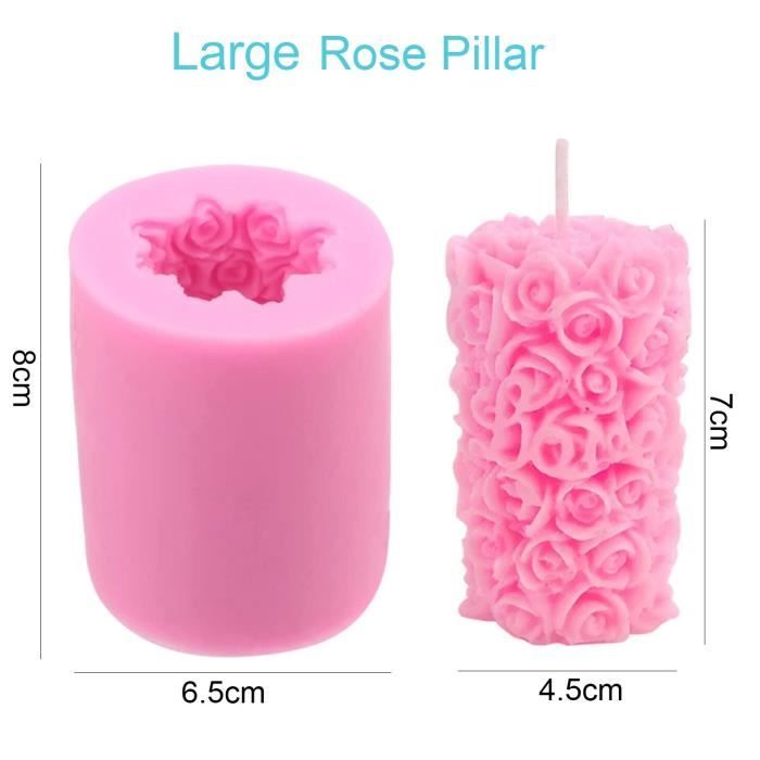 Moules En Silicone Pour Bougies D'Halloween - Formes Fantôme, Citrouille, Chauve-souris, Toile D'araignée - Réutilisables