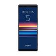 Sony Xperia 5 - Smartphone débloqué 4G (Ecran 21: 9 Cinemawide OLED de 6, 1" - 128 Go - Double SIM - Android Pie) - Bleu-1