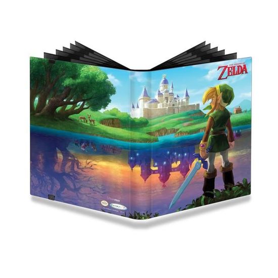 The Legend Of Zelda Jeux De Cartes Portfolios A Link Between Worlds Byn1s Cdiscount Jeux Jouets