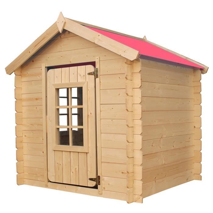 Timbela maison en bois pour enfants - Maison de jeux pour l