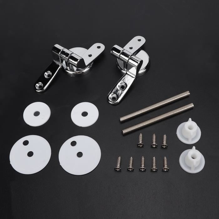 Kit De Fixation De Toilettes Universel Pour Toilettes Suspendues Vis De Couvercle Huile Charnieres De Fixation En Acier Inoxydable 97516835