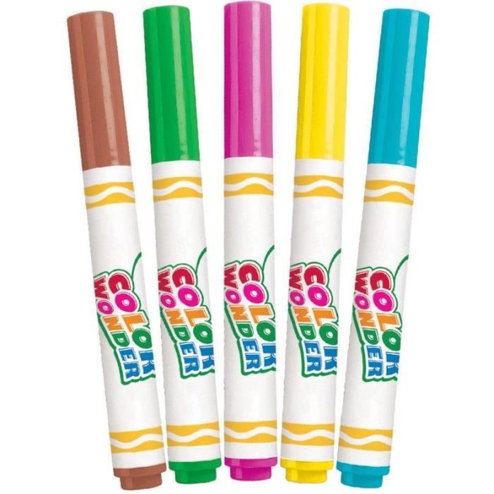 Crayola - 8 Feutres tampons animaux Pas Cher