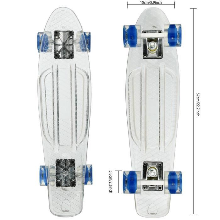 Planche à roulettes rétro complet Deck Cruiser Skater Planche à