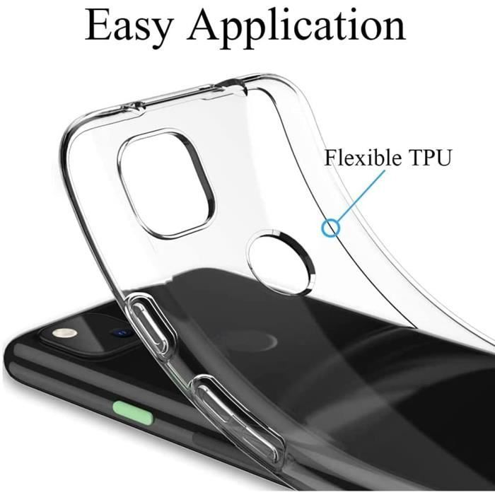 Coque Souple Gel Transparente Google Pixel 6 Pro - Protection Anti-choc NOVAGO - Neuf