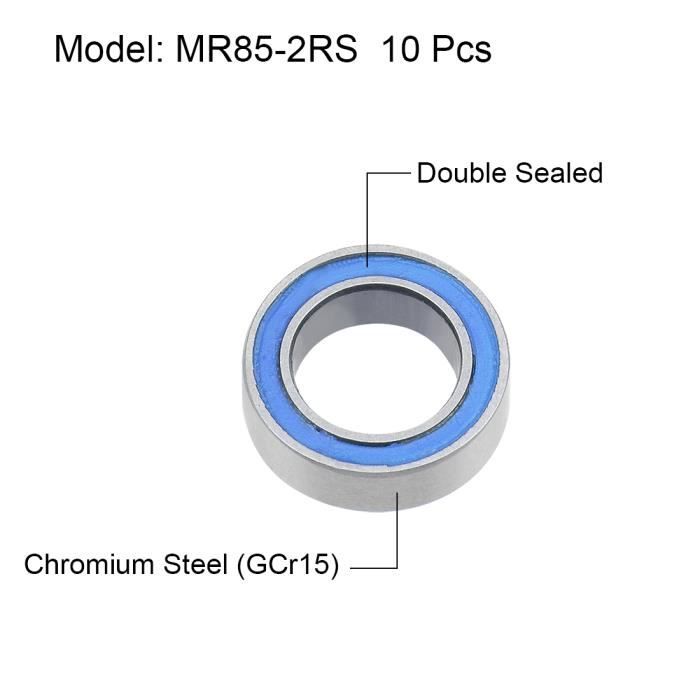 6204-2RS Profonde Gorge Billes Roulements 20mm 47mm Dia 14mm Épais 6204-2RS Profonde Gorge Billes Roulements 20mm 47mm Dia 14mm Épais