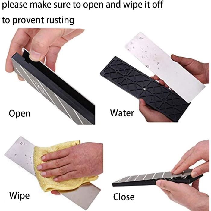 Affûteur Au Diamant Double Face Avec Manche Plastique - BricoLoisirs