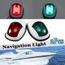feu de signalisation de Navigation Avant et arri/ère Rouge et Vert feu de signalisation de Navigation Marine /étanche pour Yacht Feux de Navigation /à LED pour Bateau Bateau