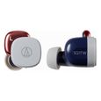 Écouteurs True Wireless Audio-Technica ATH-SQ1TW Navy Red - Bluetooth 5.0 - Autonomie longue - Confort supérieur-2