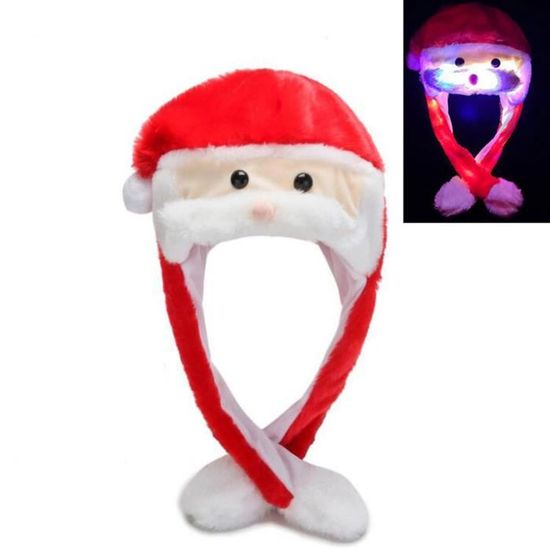 Bonnet De Noël Homme à Carreaux – Avec Franges, Réglable, Polyester, Pour Fêtes Et Hiver