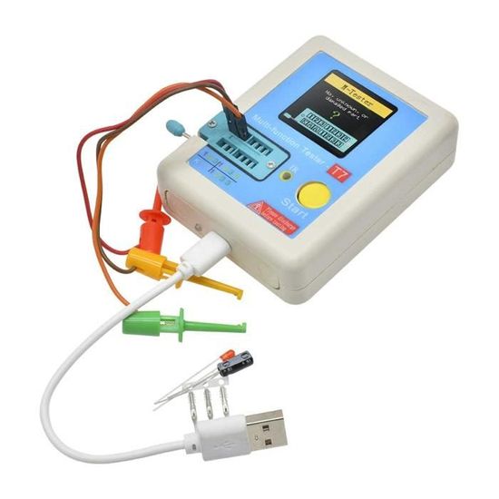 Testeur Multifonction LCR-T7 Diymore - Transistor, Condensateur, Résistance Avec Écran TFT