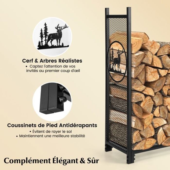 Astuces pour optimiser le stockage de bois de chauffage