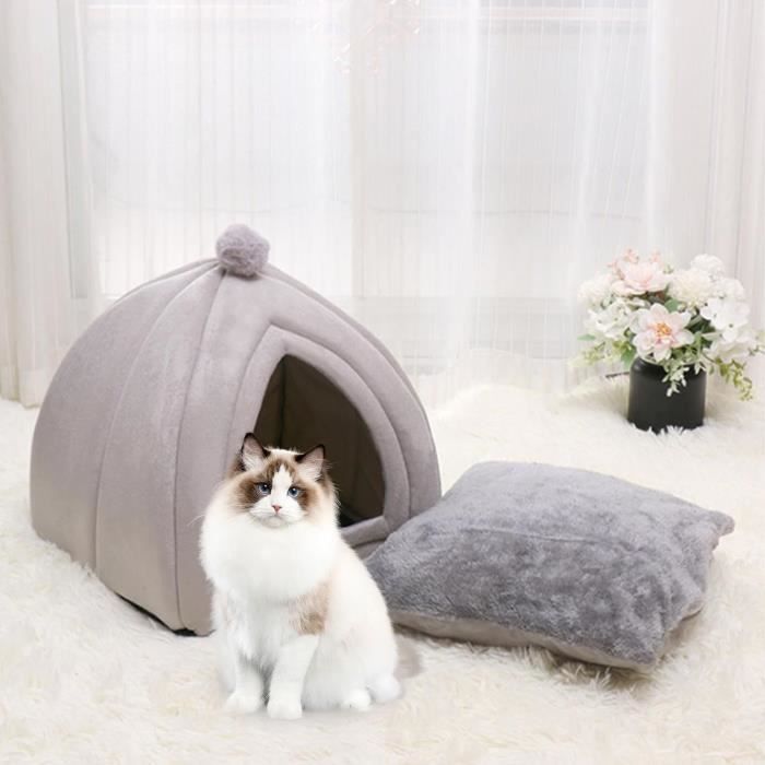 Lit Pour Petit Chien Avec Housse Amovible Lavable, Lit Pour Chat D