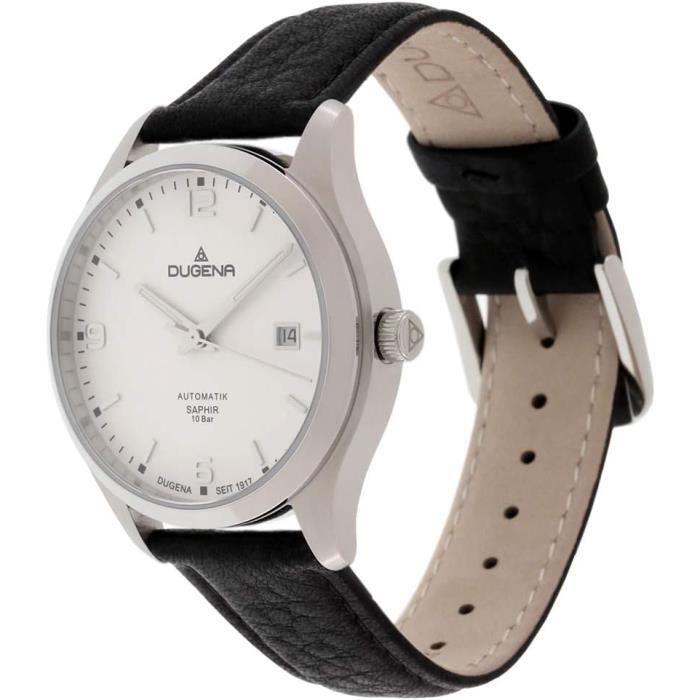 Montre Homme 4460911 Tresor Automatique Cadran Blanc Cadran Acier