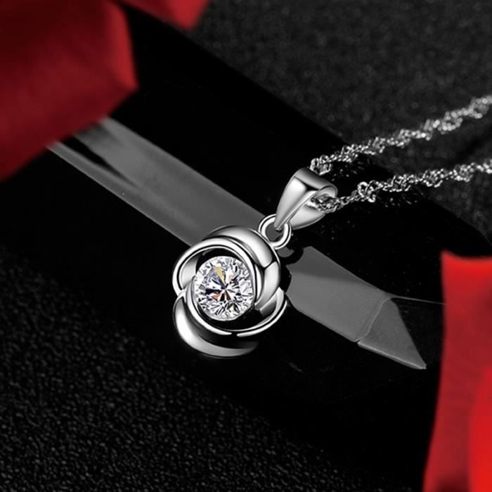 Collier Pendentif En Argent Massif Yéménite Avec Petit Hirz - Poids 66.8g, Occasion, Style Jonc